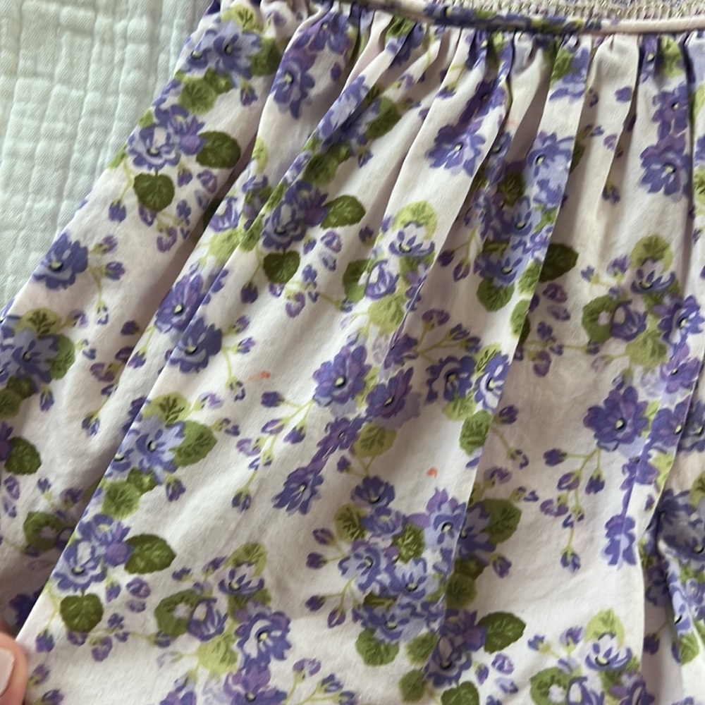 Bonnie baby purple and pink floral dress size 24 month - Picture 5 of 5